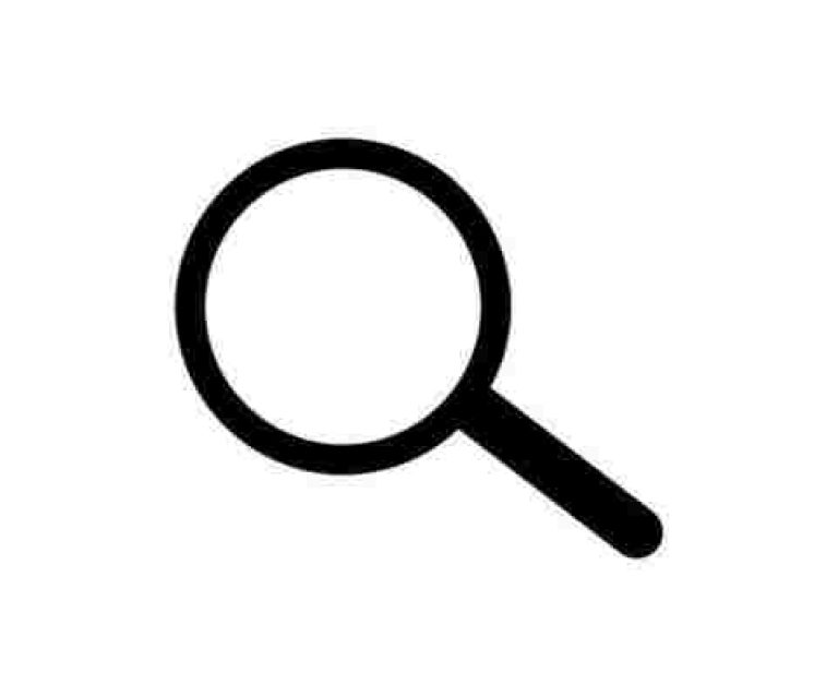 Magnifying glass icon isolated on white background search illustration vector