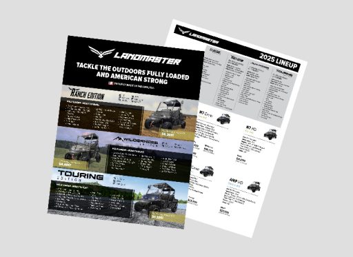 POP Materials - Landmaster