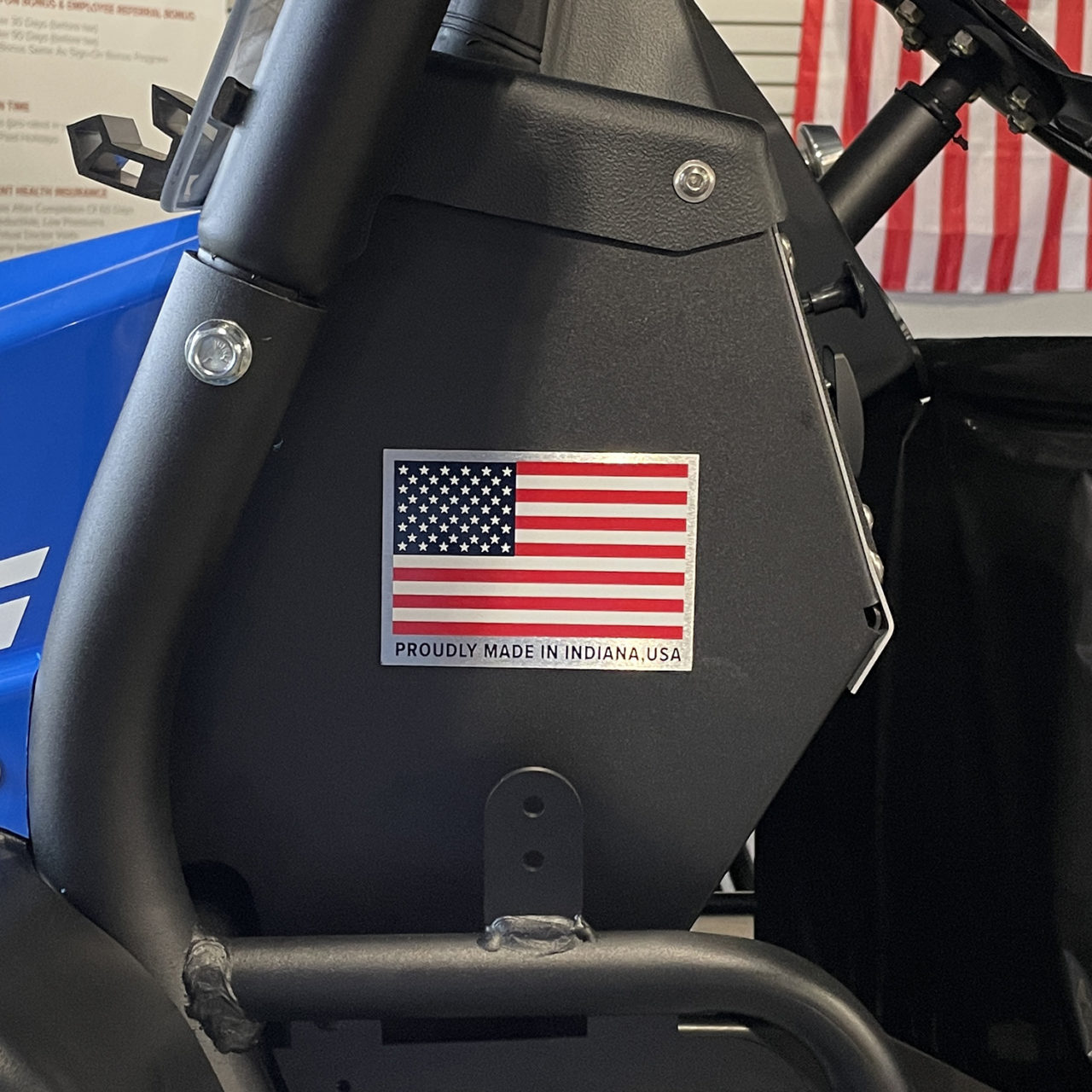 19993 DECAL, DASH, MADE IN USA ALUMINUM PLATE - Landmaster